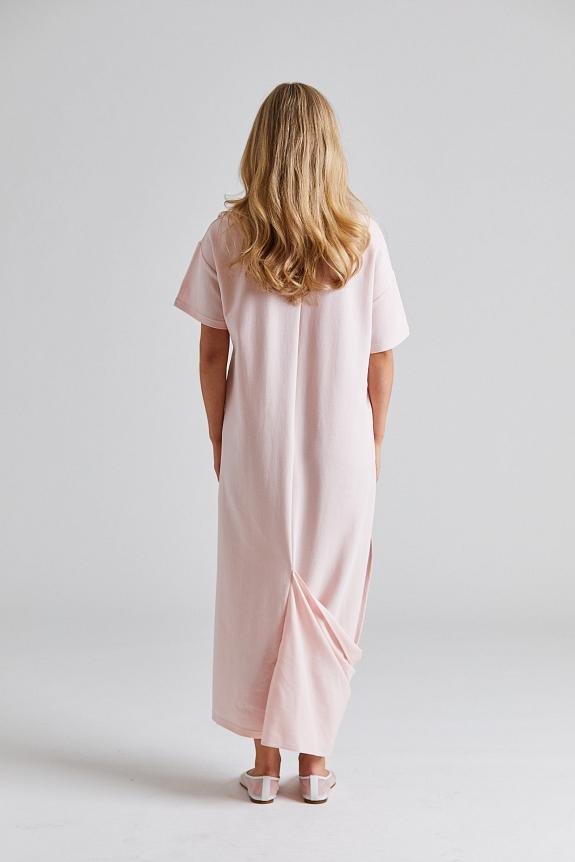 Viktoria Chan Shanti Draped Jersey Dress Pink-1